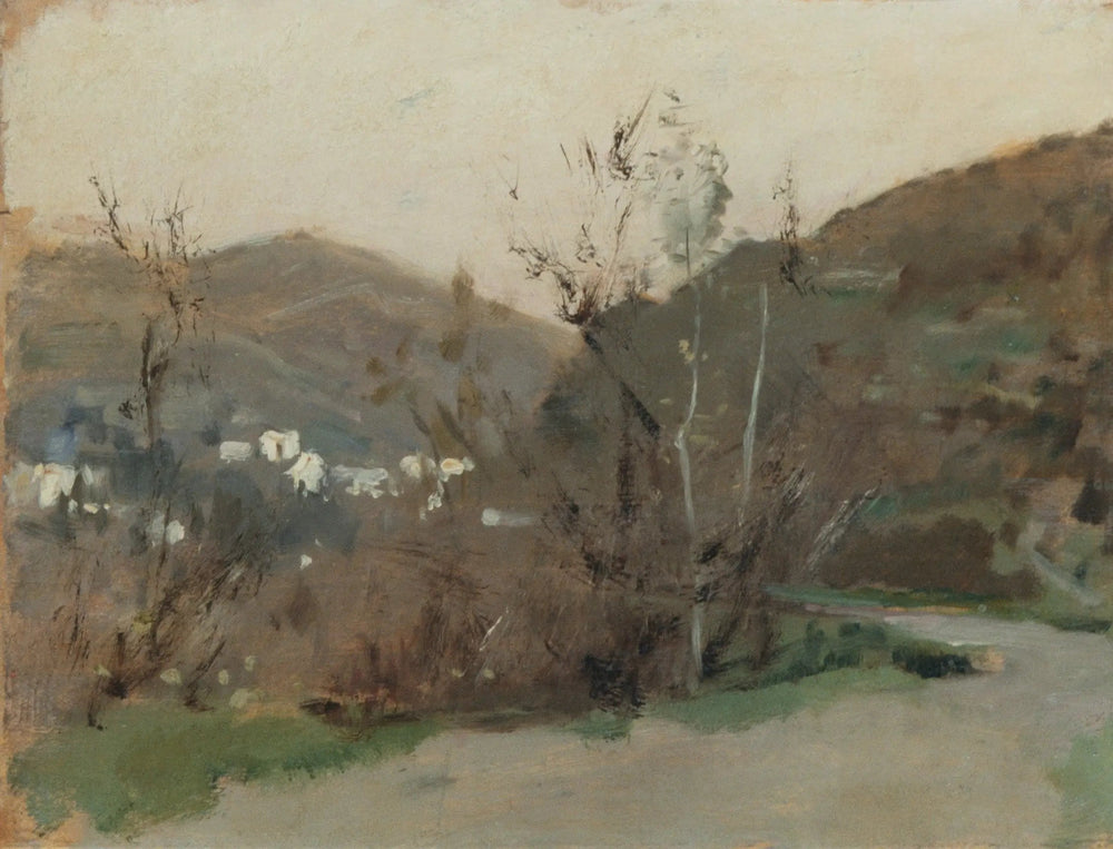 Paysage espagnol - John Singer Sargent image 1 copie peinte à la main à l’huile