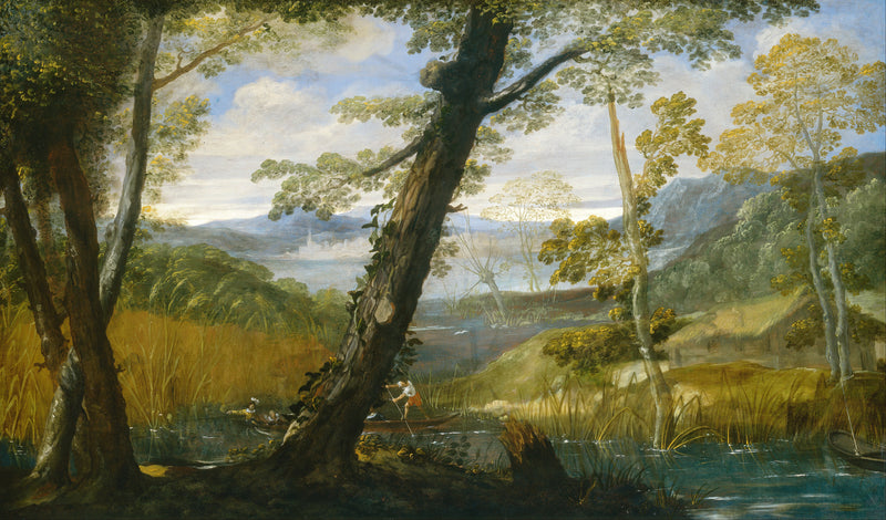 Flodlandskab - Annibale Carracci