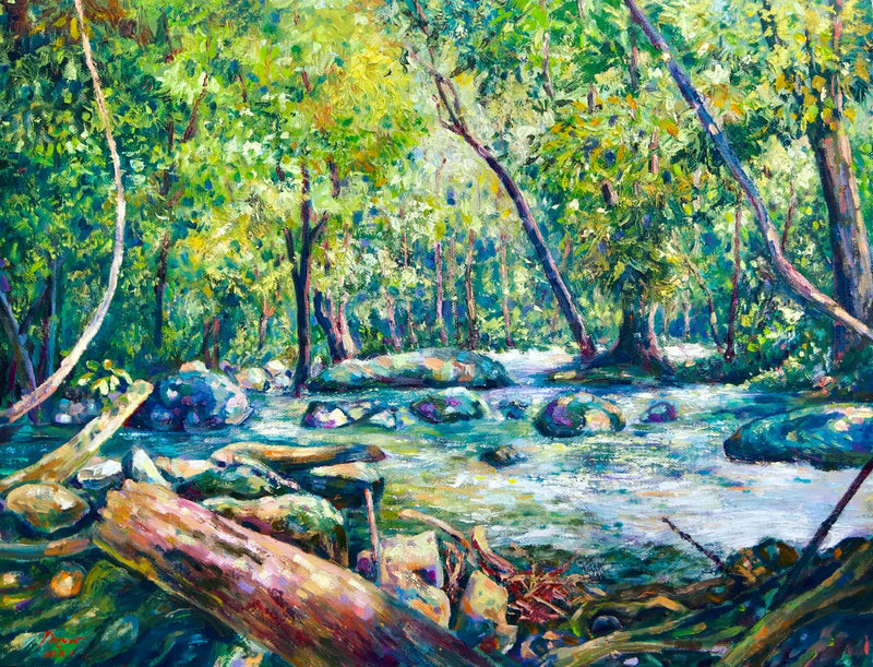 Skovlandskab | 50 x 40 cm