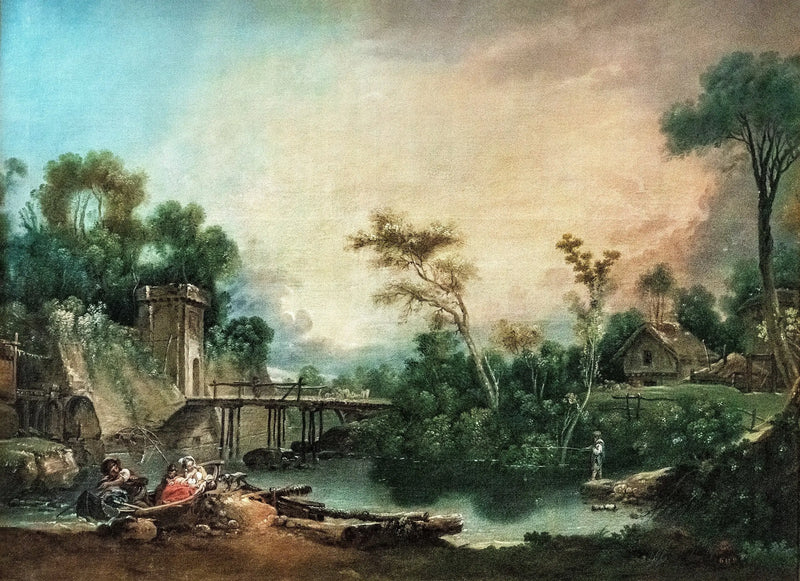 Landskab - François Boucher