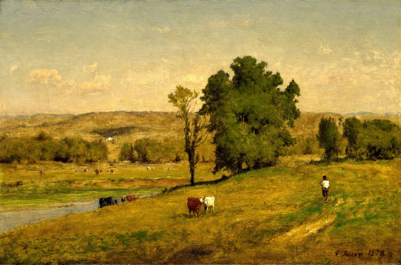 Landskab - George Inness
