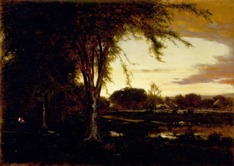 Landskab - George Inness