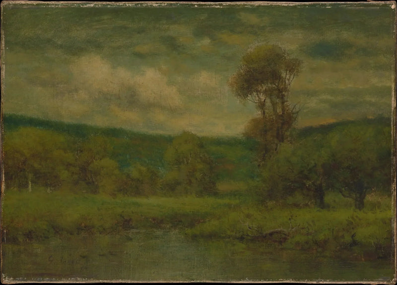 Landskab - George Inness