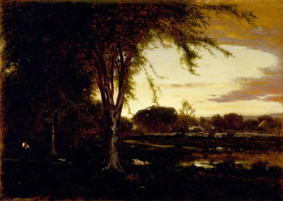 Landskab - George Inness