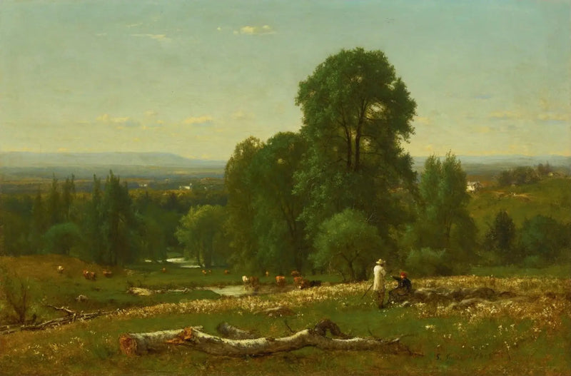 Landskab - George Inness