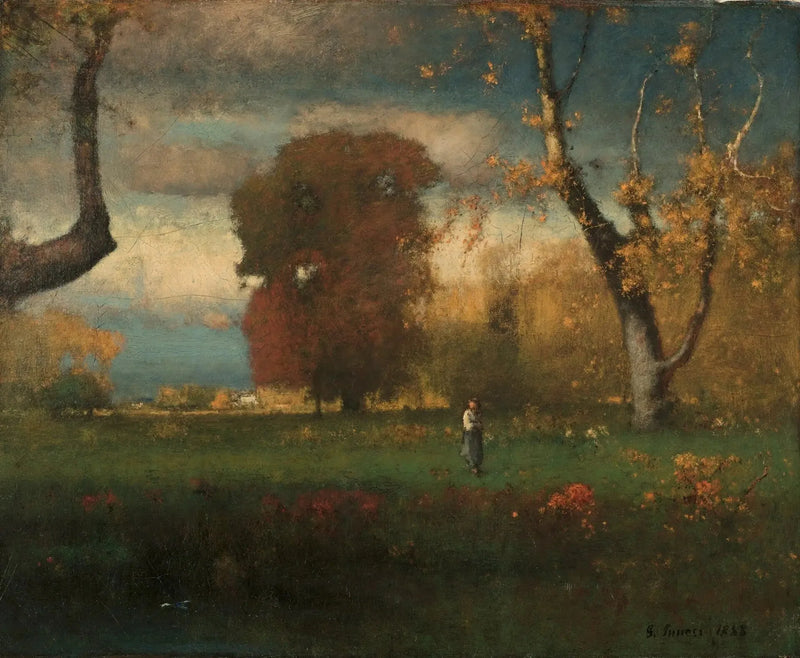 Landskab - George Inness