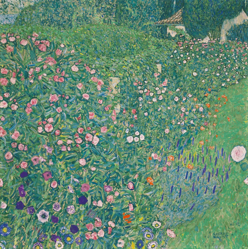 Italiensk havebillede - Gustav Klimt