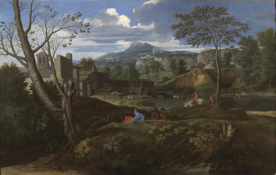 Ideelt landskab - Nicolas Poussin