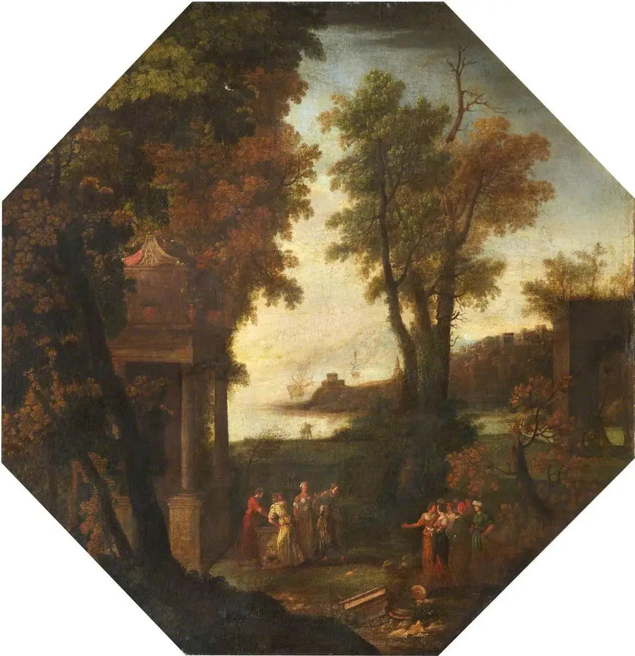 Italiensk landskab - Claude Lorrain