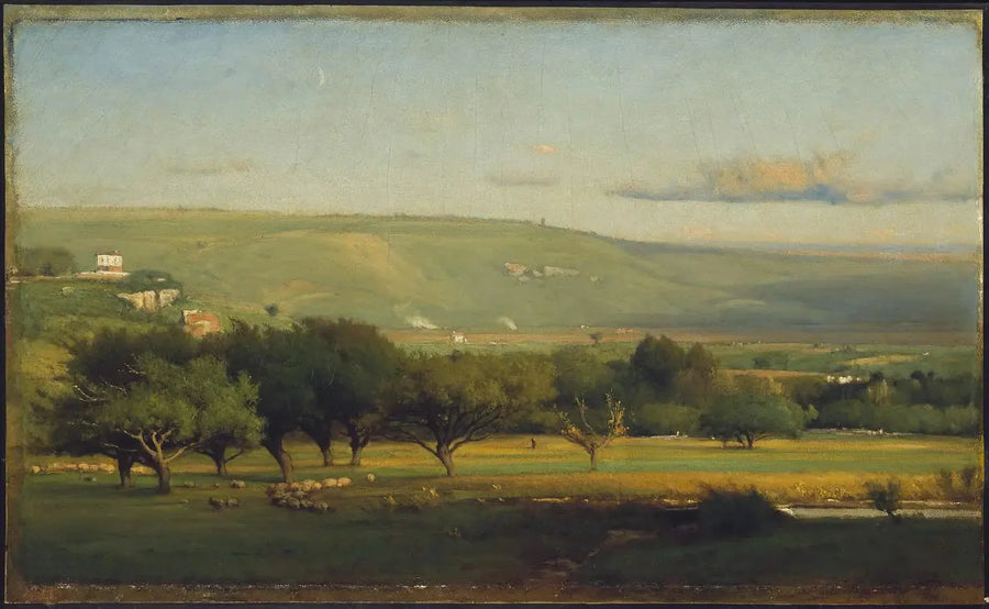 Italiensk landskab - George Inness