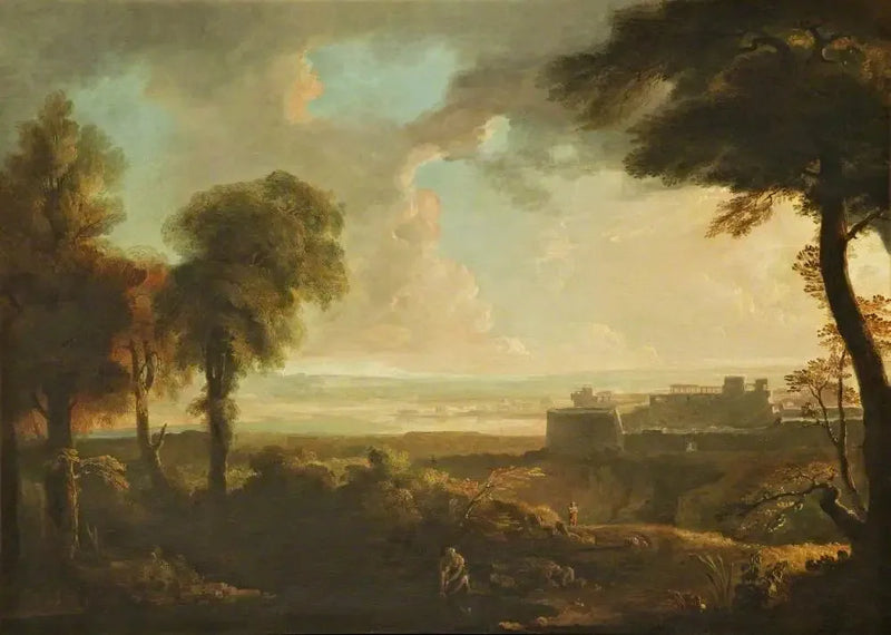Italiensk landskab - John Martin