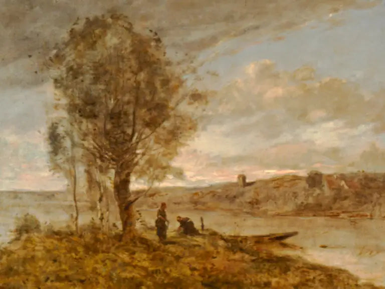 Landskab - Jean-Baptiste Camille Corot