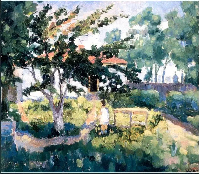 Landskab - Kazimir Malevich