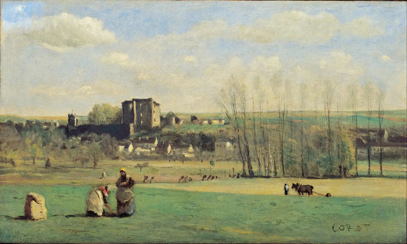 Landskab, La Ferté-Milon - Jean-Baptiste Camille Corot
