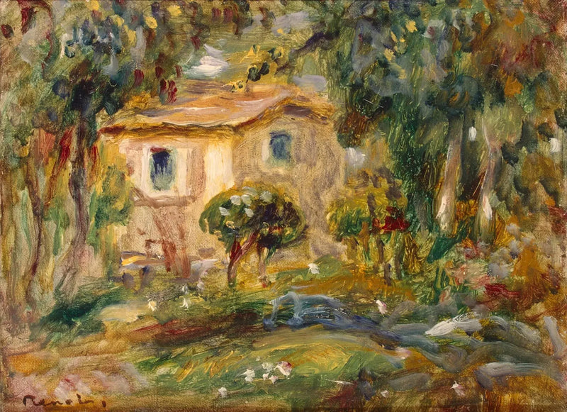 Landskab. Le Cannet - Pierre-Auguste Renoir