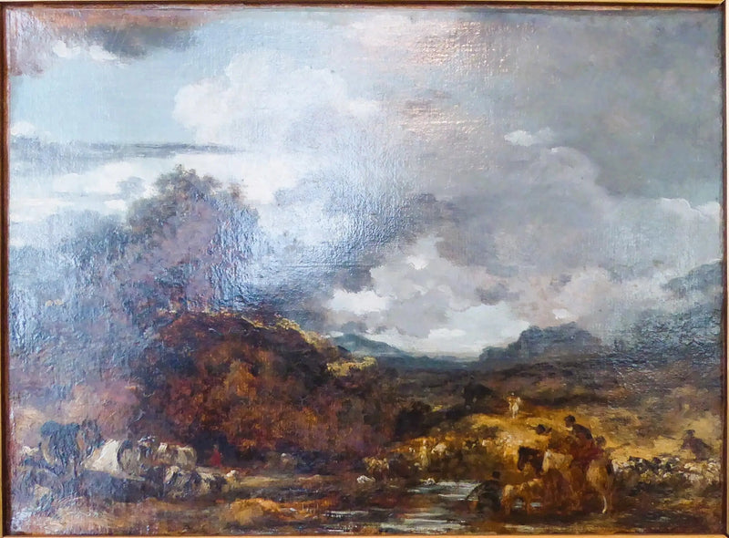 Landskab (Broen) - Jean-Honoré Fragonard