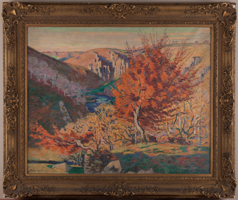 Landskab, Filskærens Klippe - Armand Guillaumin