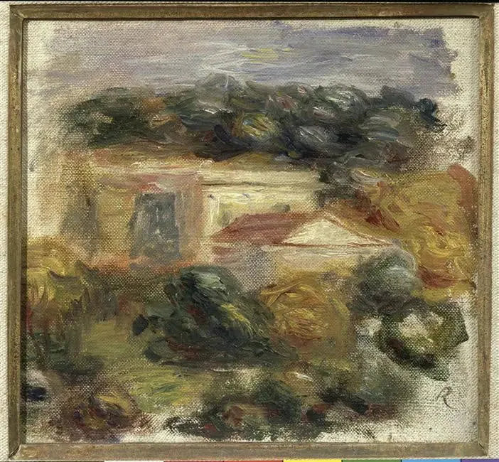 Middelhavslandskab, Cagnes - Pierre-Auguste Renoir