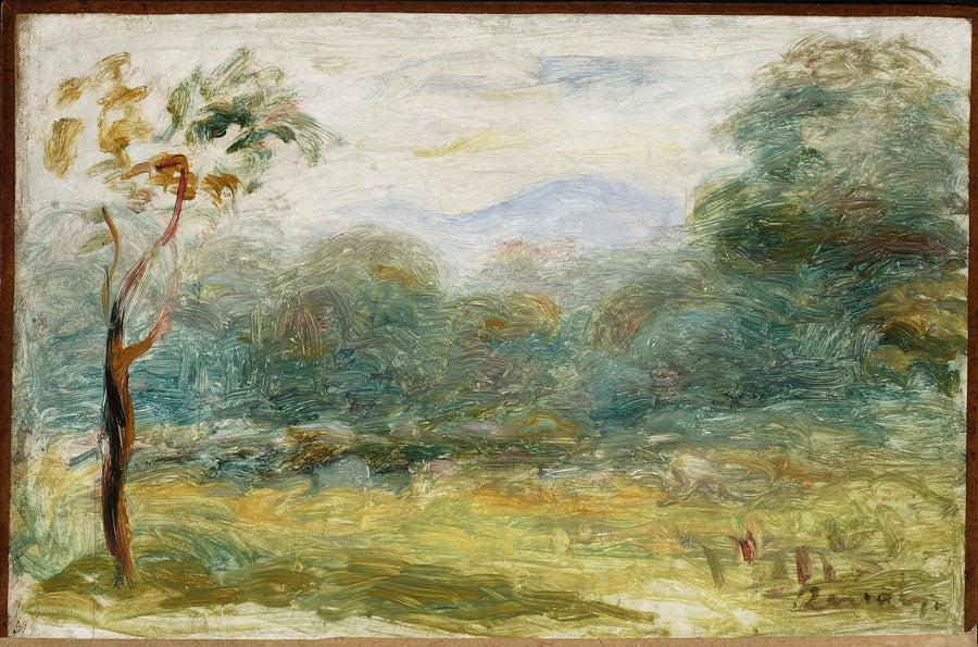 Landskab fra Midi (Cagnes). - Pierre-Auguste Renoir