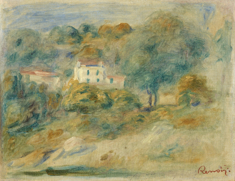 Landskab fra Midi - Pierre-Auguste Renoir