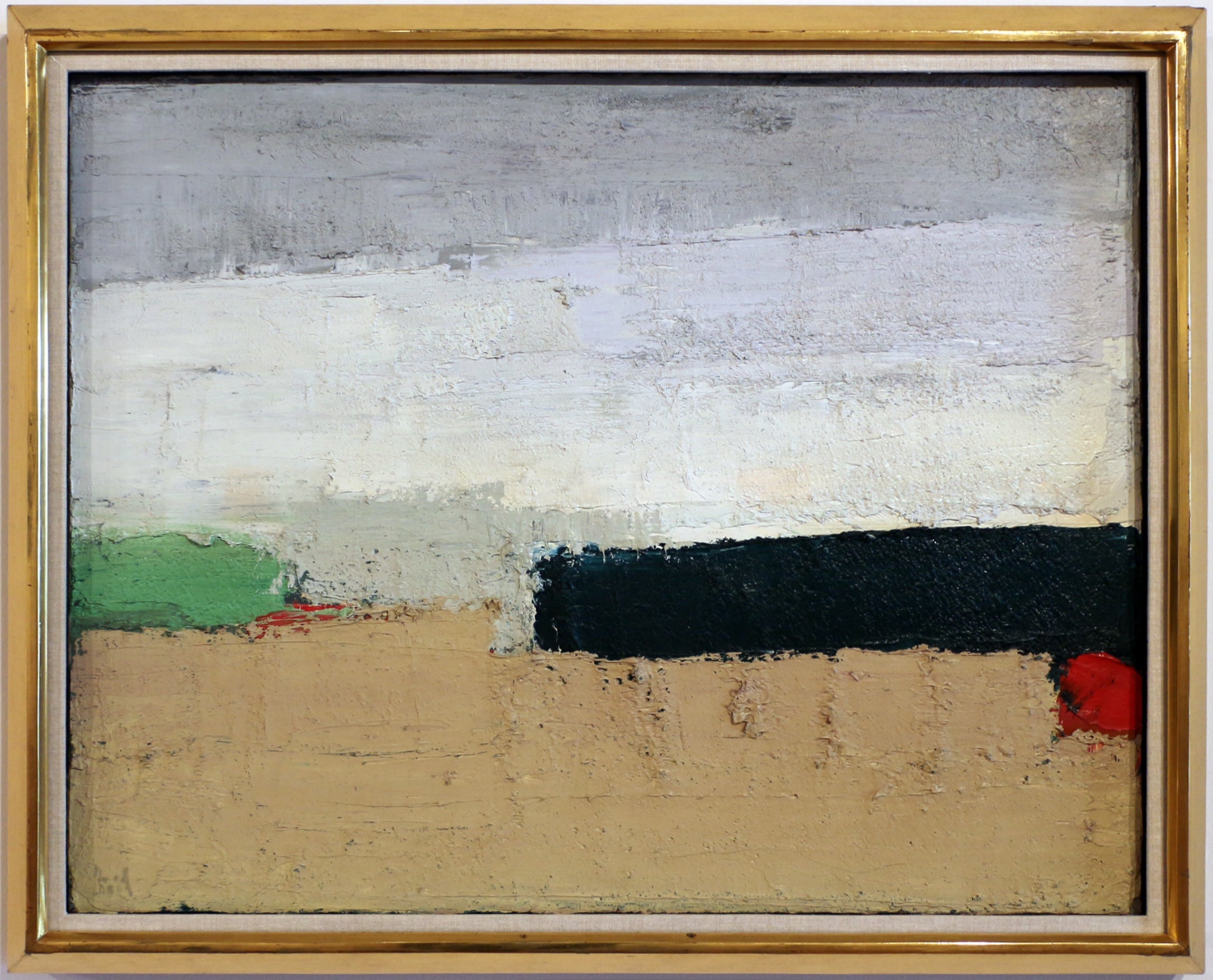 Paysage - Nicolas de Staël image 1 copie peinte à la main à l’huile