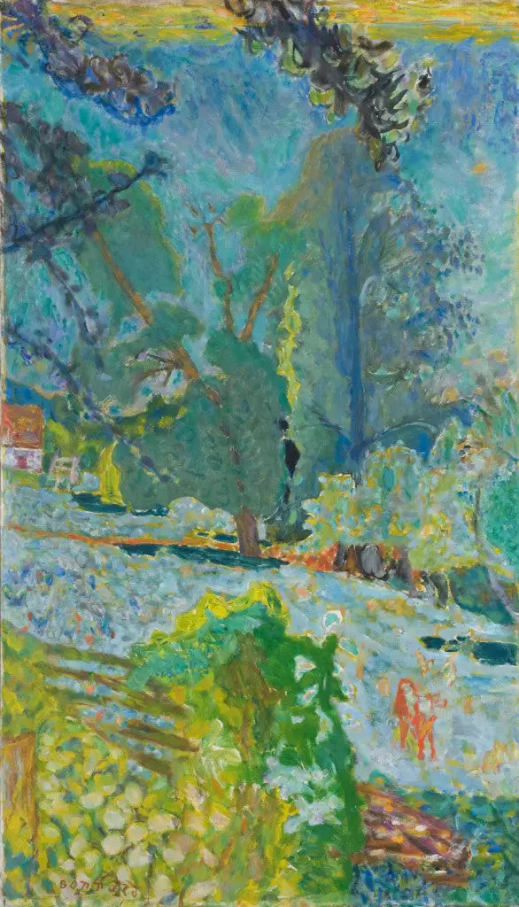 Normand landskab - Pierre Bonnard