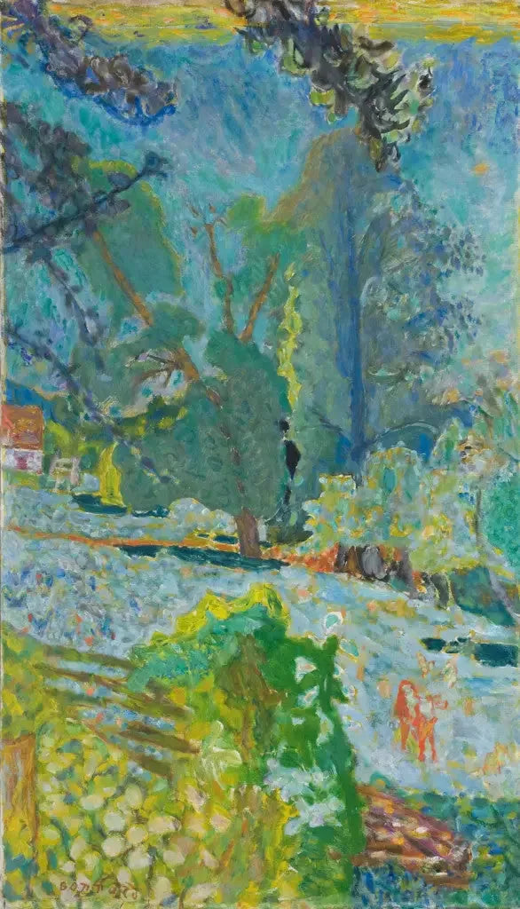 Normand landskab - Pierre Bonnard