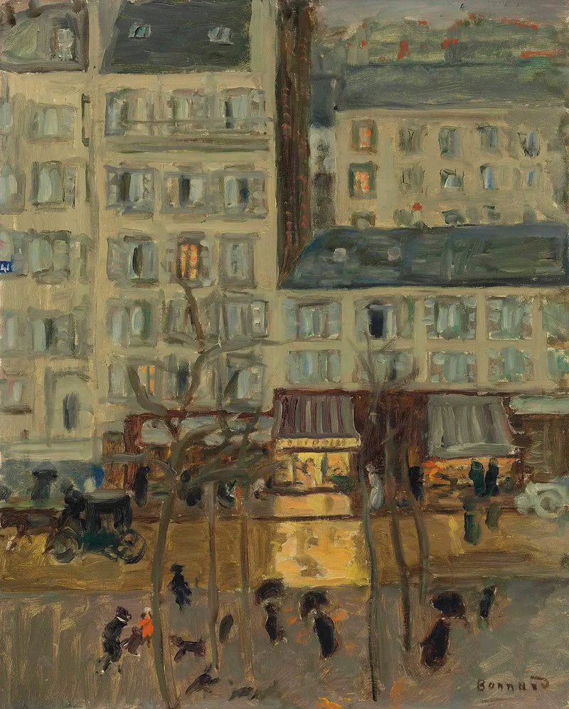 Parisisk landskab - Pierre Bonnard