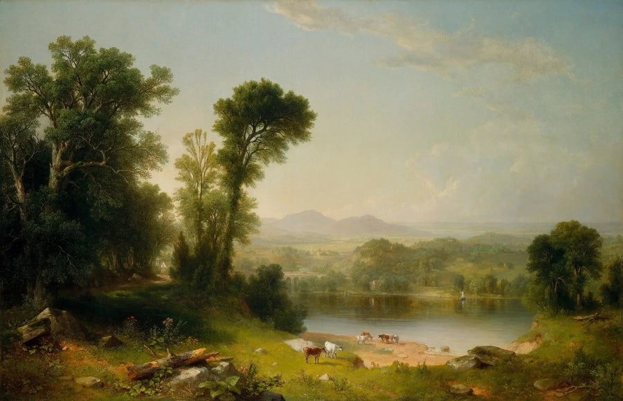 Landskabslandskab - Asher Brown Durand