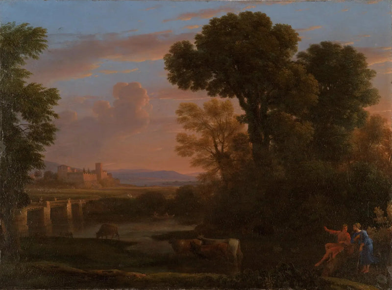 Landskabslandskab - Claude Lorrain