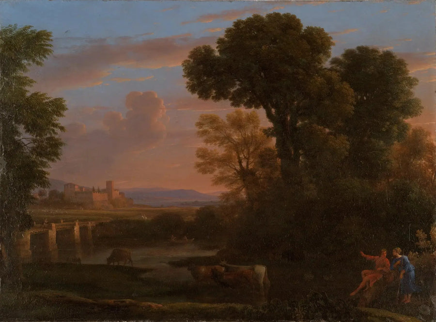 Landskabslandskab - Claude Lorrain