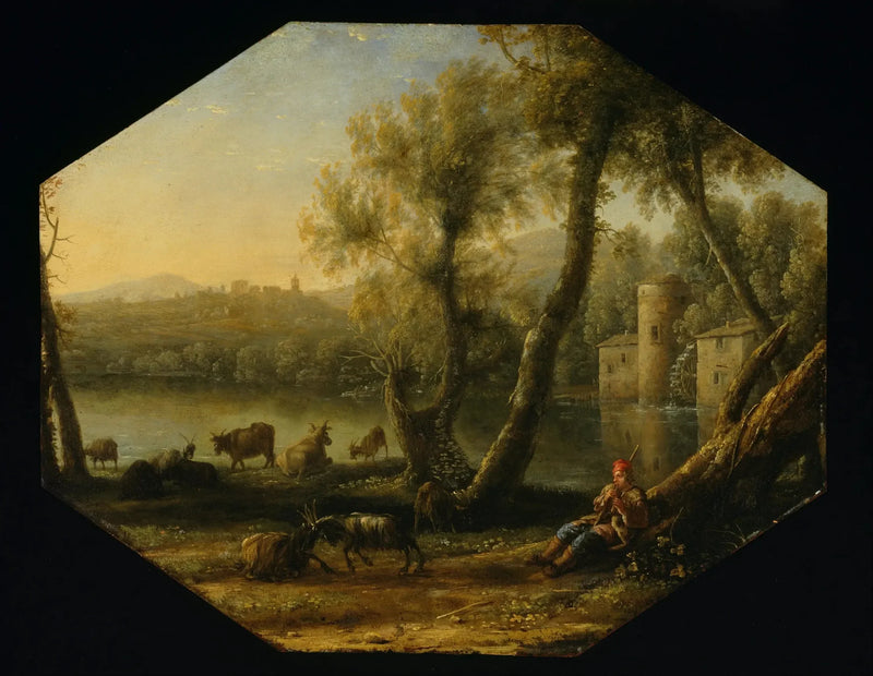 Landskabslandskab - Claude Lorrain