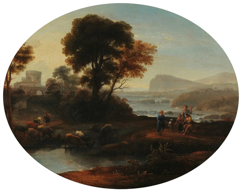Landskabslandskab - Claude Lorrain