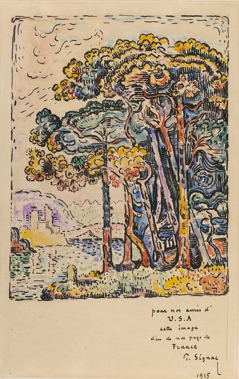 Landskab - Paul Signac