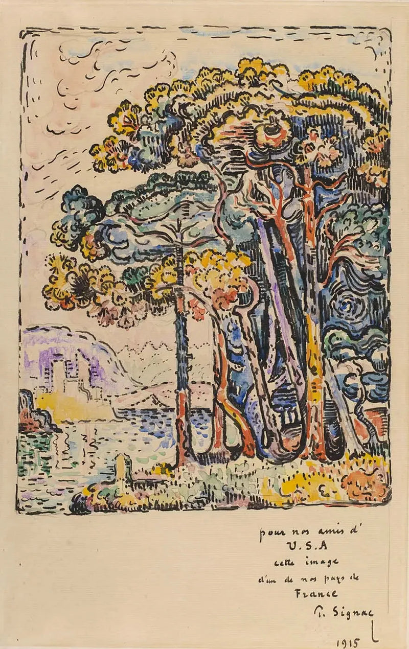 Landskab - Paul Signac