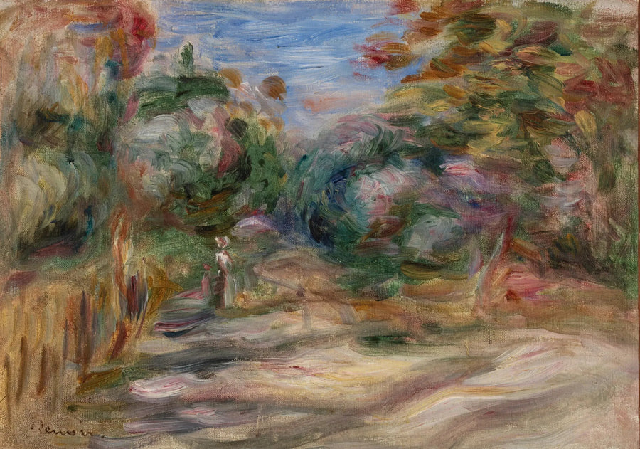 Landskab - Pierre-Auguste Renoir