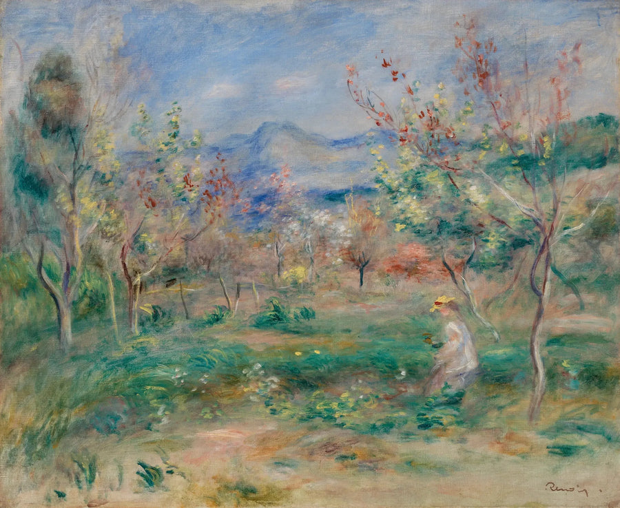 Landskab - Pierre-Auguste Renoir