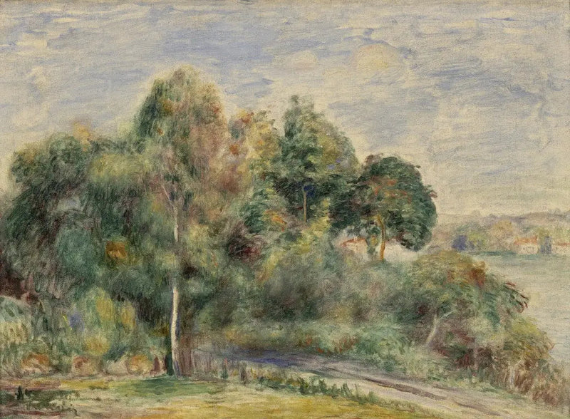Landskab - Pierre-Auguste Renoir