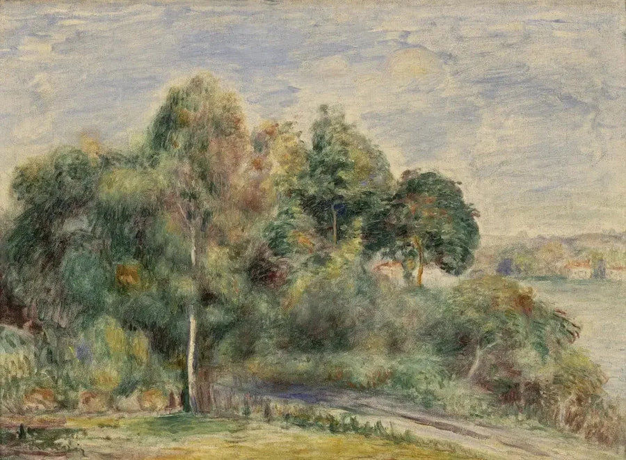Landskab - Pierre-Auguste Renoir