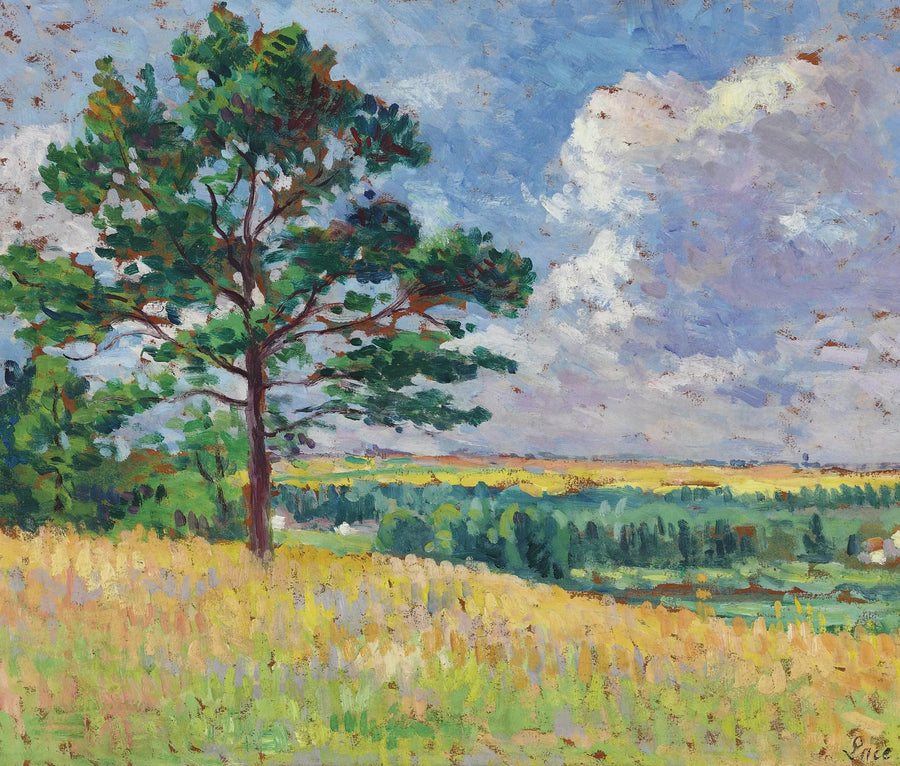 Landskab nær Méréville - Maximilien Luce