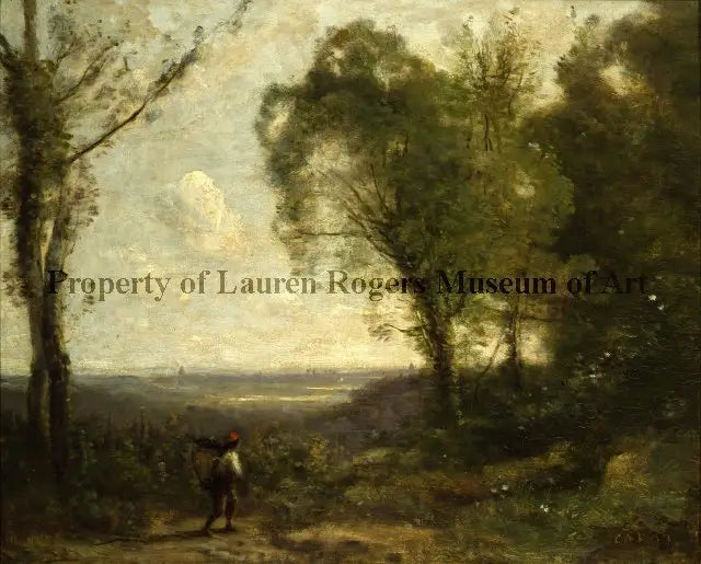 Landskab nær Paris - Jean-Baptiste Camille Corot