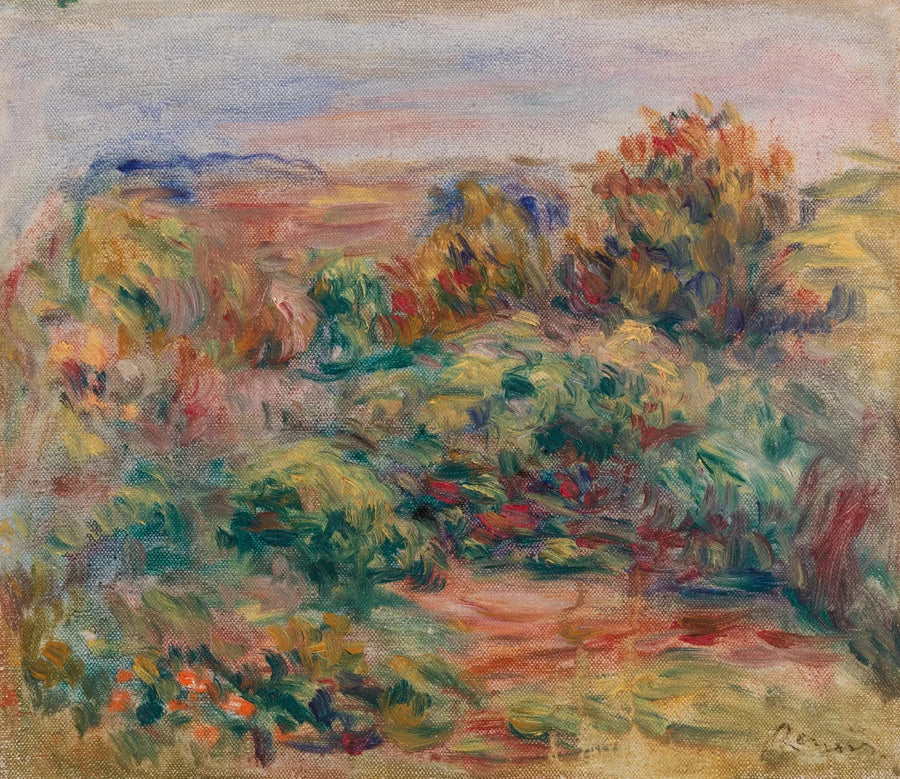 Landskab - Pierre-Auguste Renoir
