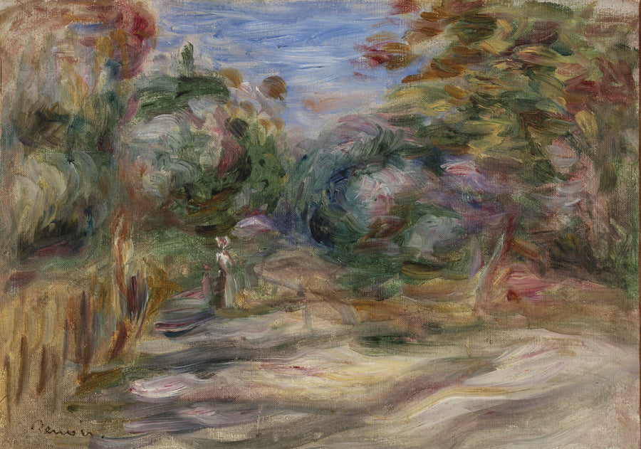 Landskab - Pierre-Auguste Renoir