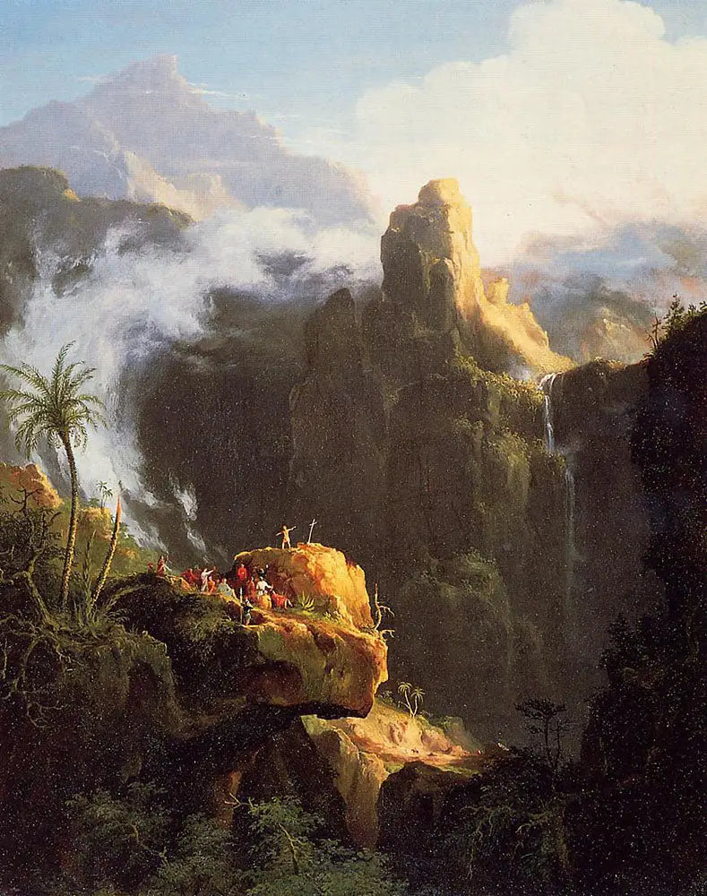 Landskab: Saint Jean i naturen - Thomas Cole