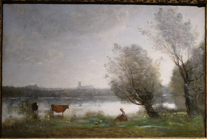 Uden titel landskab - Jean-Baptiste Camille Corot