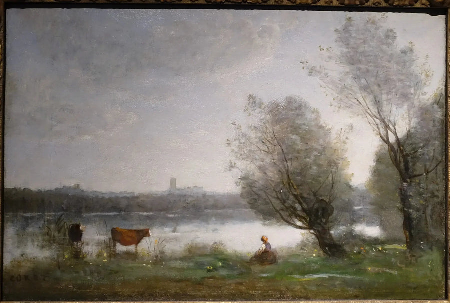Uden titel landskab - Jean-Baptiste Camille Corot