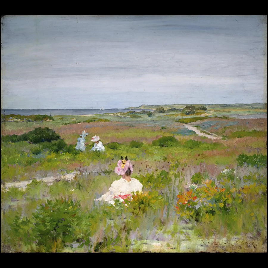 Landskab - Shinnecock, Long Island - William Merritt Chase