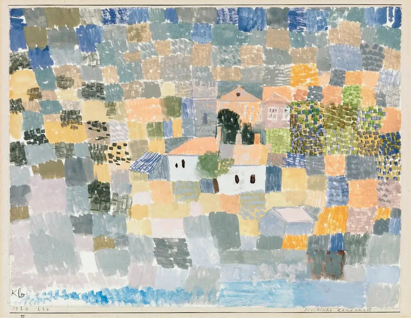 Siciliansk landskab (Sicilian Landscape) - Paul Klee
