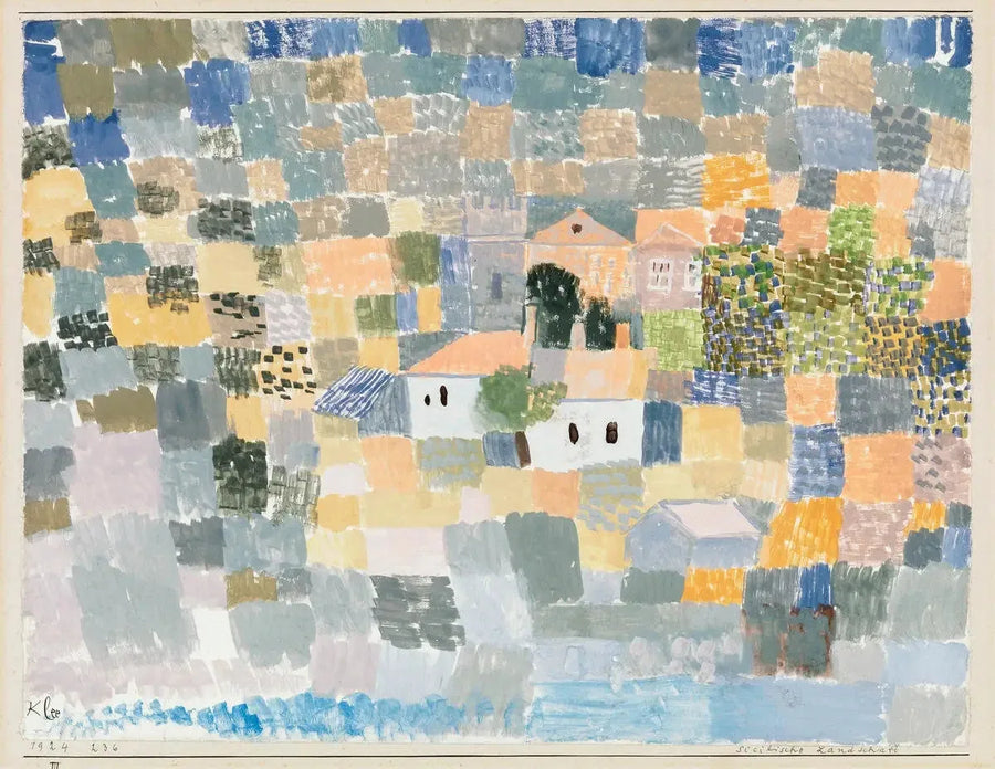 Siciliansk landskab (Sicilian Landscape) - Paul Klee