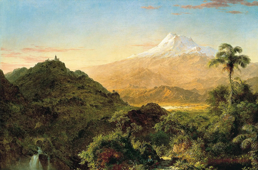 Sydamerikansk landskab - Frederic Edwin Church